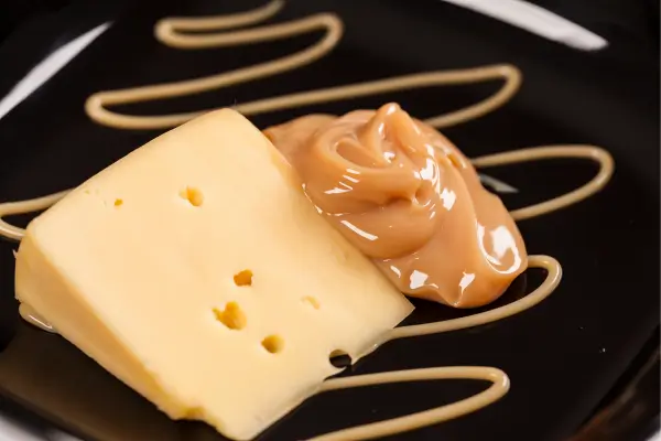 Queijo com doce de leite cremoso